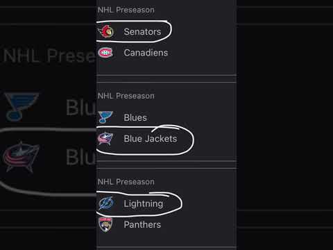 NHL PRESEASON PREDICTIONS