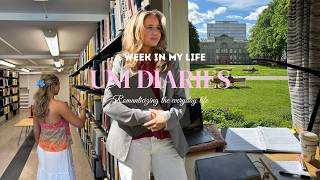 Uni diaries❤️🧸🎓 productive university days | balancing studying with friends and startup