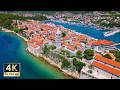 Rab Croatia 4K Old Town Walking Tour 2024