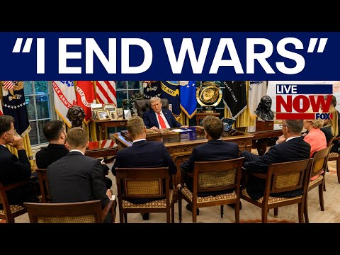 Video | Trump outlines Putin Zelenskyy meeting on FOX &amp; Friends "I end wars"