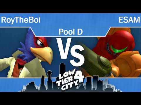 LTC4  - RoyTheBoi (Falco) vs PG | ESAM (Samus) Pool D - Melee