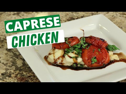 Caprese Chicken In The Oven | Rockin Robin Cooks