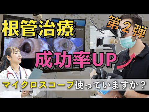 生命歯学科 顕微鏡を用いた精密な根管治療が根管治療成功のカギ🦷根管治療の成功率を上げる方法第２弾❗️あなたはマイクロスコープを使って根管治療してもらっていますか？根管治療の成功率を飛躍的に上げる方法とは・・・