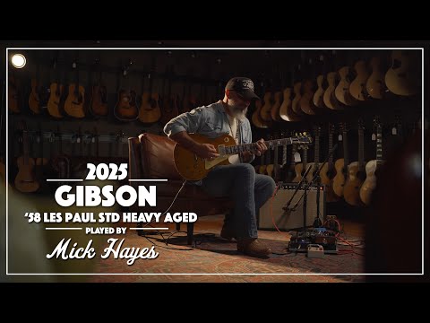 2025 Gibson '58 Les Paul Heavy Aged | Mick Hayes | Live at Carter Vintage Guitars | Nashville, TN