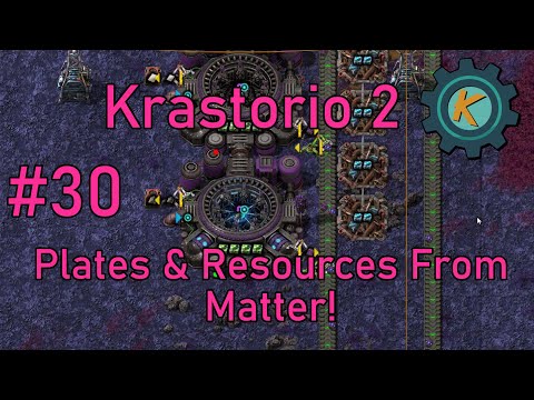 Factorio Krastorio 2 #30 - Infinite Oil