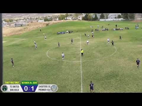 TC United B06 Gold (4) vs Shooters SC 06 Premier (GJ) (5) (10-24-20) First Half Only