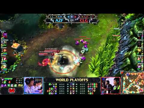 Azubu Frost Shy Epic Jax Play -  LoL S2 World Playoffs