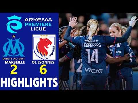 Olympique Marseille vs OL Lyonnes Highlights 🔥 Arkema Première Ligue 2025/2026