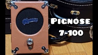 Video thumbnail for Pignose 7-100 amp demo by 5guitar channel