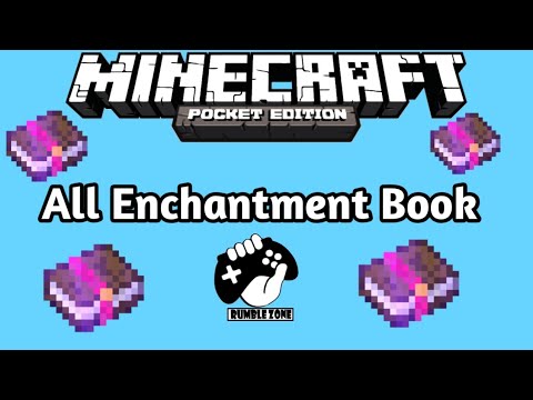 All Enchantments Book Minecraft PE