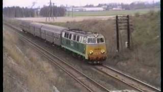 preview picture of video 'PKP Sp45-077 and Ol49-59.S,f. Wolsztyn April,14,1992'
