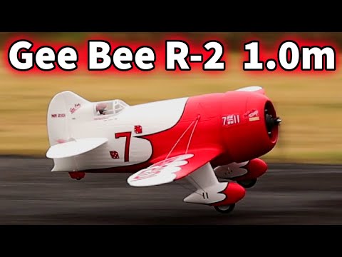 E-flite Gee Bee R-2 1.0m BNF Basic with AS3X+ & Safe Select -  Model AV8R Review