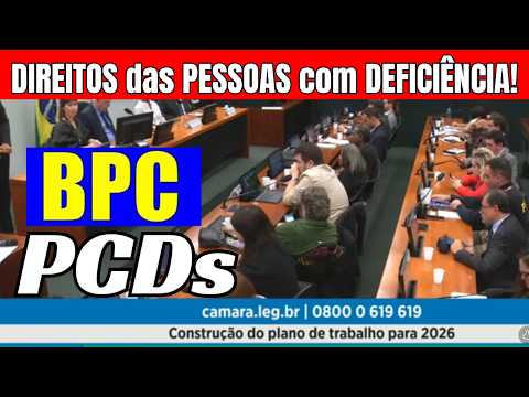 BPC/PCDs: DIREITOS das PESSOAS com DEFICIÊNCIA - 2026