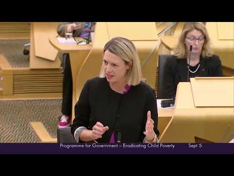 Scottish Government Debate: Programme for Government – Eradicating Child Poverty  - 5 September 2024