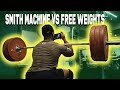 Should You Use A Smith Machine? | I Played Super Smash Bros While Front Squating