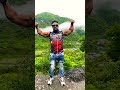 amazing view with amazing biceps pose #gymmotivation #gym #bodybuilder #gymstatus #sohailfitness