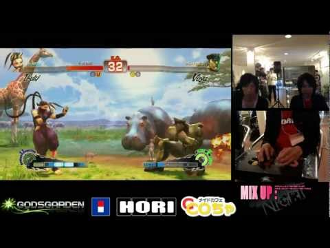 Mix Up Night #4: Sako (Ibuki) vs Dogura (Bison) - AE 2012 (Sako Kumite)