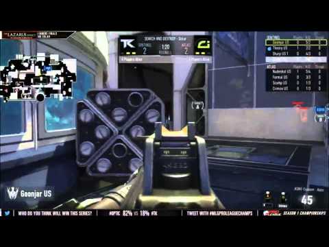 MLG AW Season 1 Playoffs - Optic Gaming vs Team Kaliber Map 5(Winners Bracket Finals)