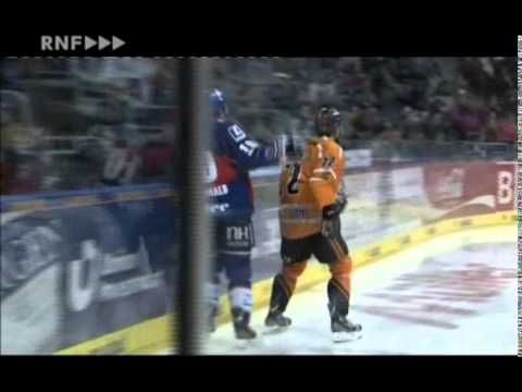 DEL 12-13 QF1 Mannheim - Wolfsburg 2-3OT Teil 1