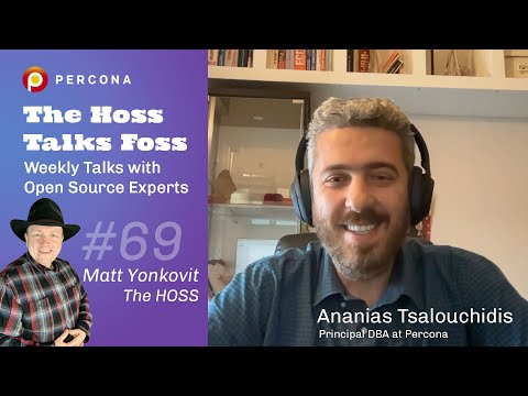 Talking database with DBA - Percona Database Podcast 69 with Ananias Tsalouchidis