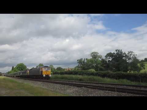 47848/812 passing Churchdown with tones on the 5V47 Kilmarnock - Laira FGW stock transfer 18/06/16