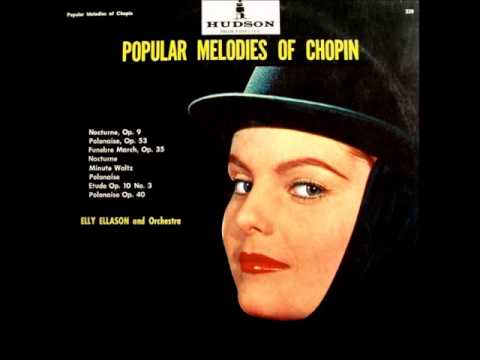 Elly Ellason and Orchestra: Etude Op. 10 No. 3 (Hudson Records)