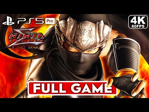 NINJA GAIDEN SIGMA Gameplay Walkthrough FULL GAME  [4K 60FPS PS5 PRO] - No Commentary