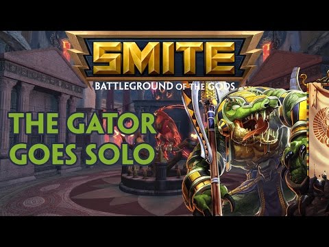The Gator Goes Solo | Sobek Solo Lane Gameplay | Smite Xbox One