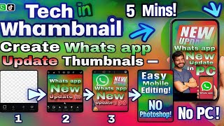 Tech thumbnail create ! /@technoratmaster