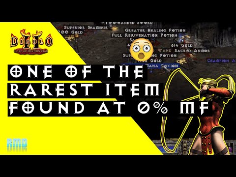 1000 Pit Runs - Diablo 2 - Is it okay to farm with 0% MF? - Part 2