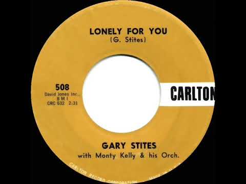 1959 HITS ARCHIVE: Lonely For You - Gary Stites