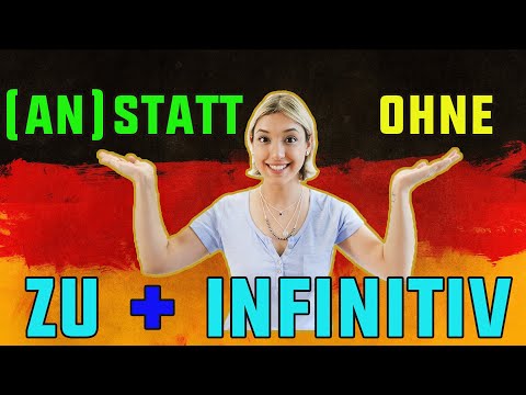 B1 Genel Almanca Dersleri | 23.Bölüm | Almanca "(an)statt/ohne...zu + Infinitiv" Konu Anlatımı
