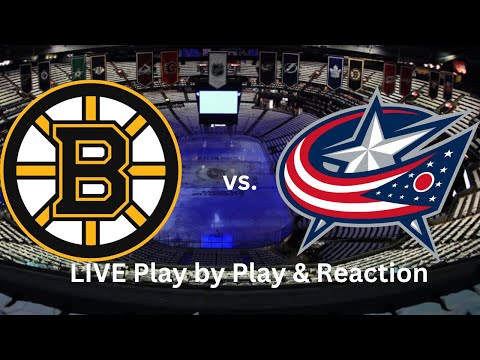 Boston Bruins vs. Columbus Blue Jackets LIVE Play by Play & Reaction