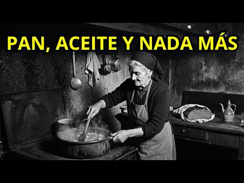 ASÍ SE COMÍA EN LA ESPAÑA RURAL DE 1950: sin nevera, con racionamiento y sin tirar nada