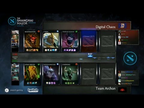 Archon vs Digital Chaos - Game 3 - Shanghai Major Qualifiers