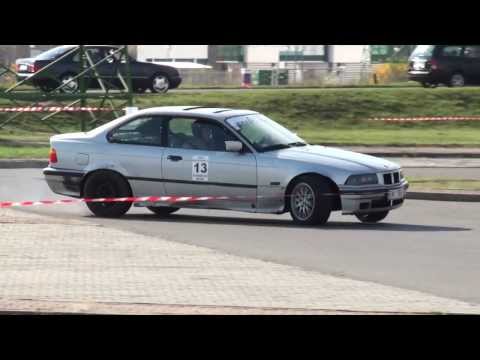 Arkadiusz Kołek / Daniel Początek - BMW E36 325i - 3 Runda Mistrzostw Mielca 20-10-2013 Mielec