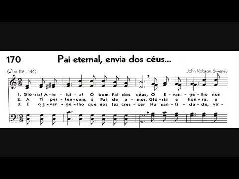 Hinário 5 CCB - Hino 170 - Pai eternal, envia dos céus... - Strings - Teclado Yamaha PSR S670