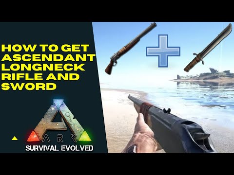 how to get "ASCENDANT LONGNECK RIFLE" and "ASCENDANT SWORD" #ARKMOBILE |TIPS×AND×TRICKS