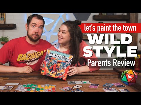 Real Time Set Collection with Graffiti! | Wildstyle Board Game Review | Pandasaurus Games