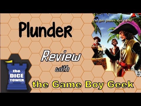 Dice Tower: The Game Boy Geek Reviews Plunder