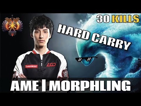 AME - Morphling Hard Carry | 30 KILLS | Dota 2 Pro Gameplay | Full Game [Dota2Elixir] 🔥