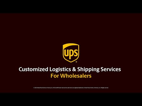 Wholesale Logistics and Fulfillment Services from UPS