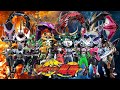Kamen Rider Ryuki All Riders Henshin Forms Advent Cards Legend Powers Finisher Final Vent