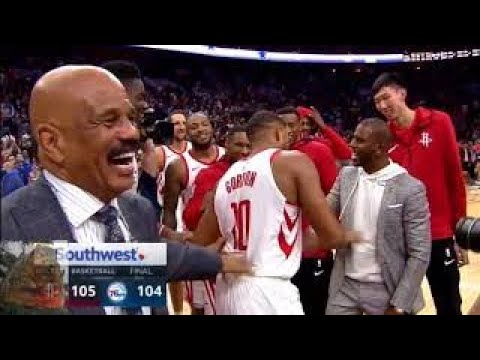 Eric Gordon Drains Game-Winning Three Pointer VS 76ers