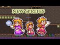 Peach SMW New Sprites Of Power Ups Showcase Mario Multiverse