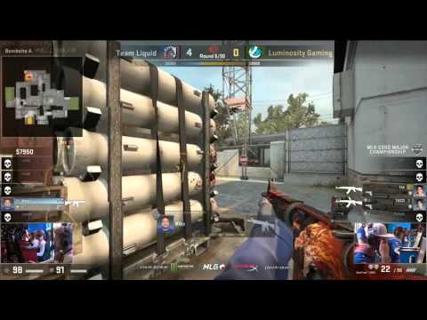 CS: GO Major 2016 - Liquid Hiko Pulls Off 1 vs. 4 Clutch Against Luminosity - $500,000 On The Line