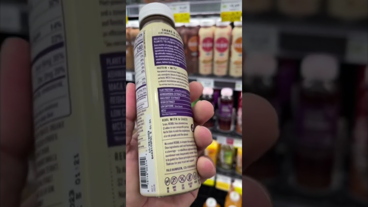 REBBL ELIXIR PROTEIN Drink TASTE LIKE?