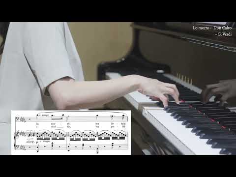 O Carlo, ascolta... Ah! io morrò, ma lieto in core "Don carlo" - G. Verdi / piano accompaniment / mr
