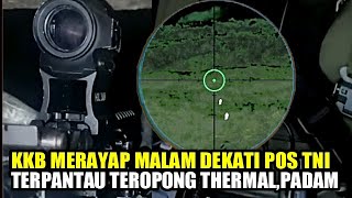 Download lagu Sneaking in the night, approaching the RIMBA GHOST POST, the KKB was monitored by a thermal teles... mp3