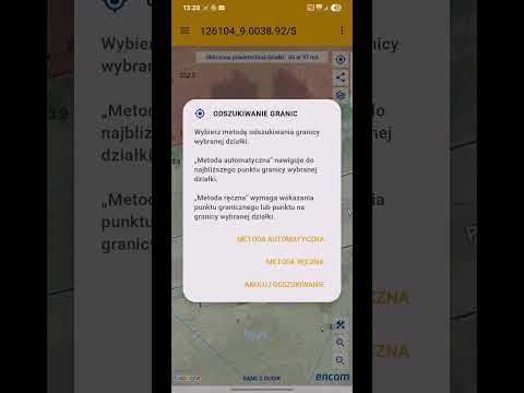 Granice działki w terenie